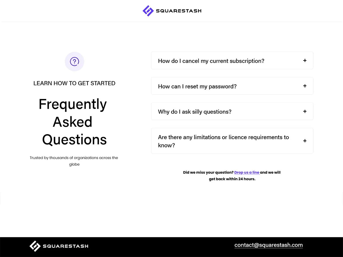 Squarespace Faq Plugin