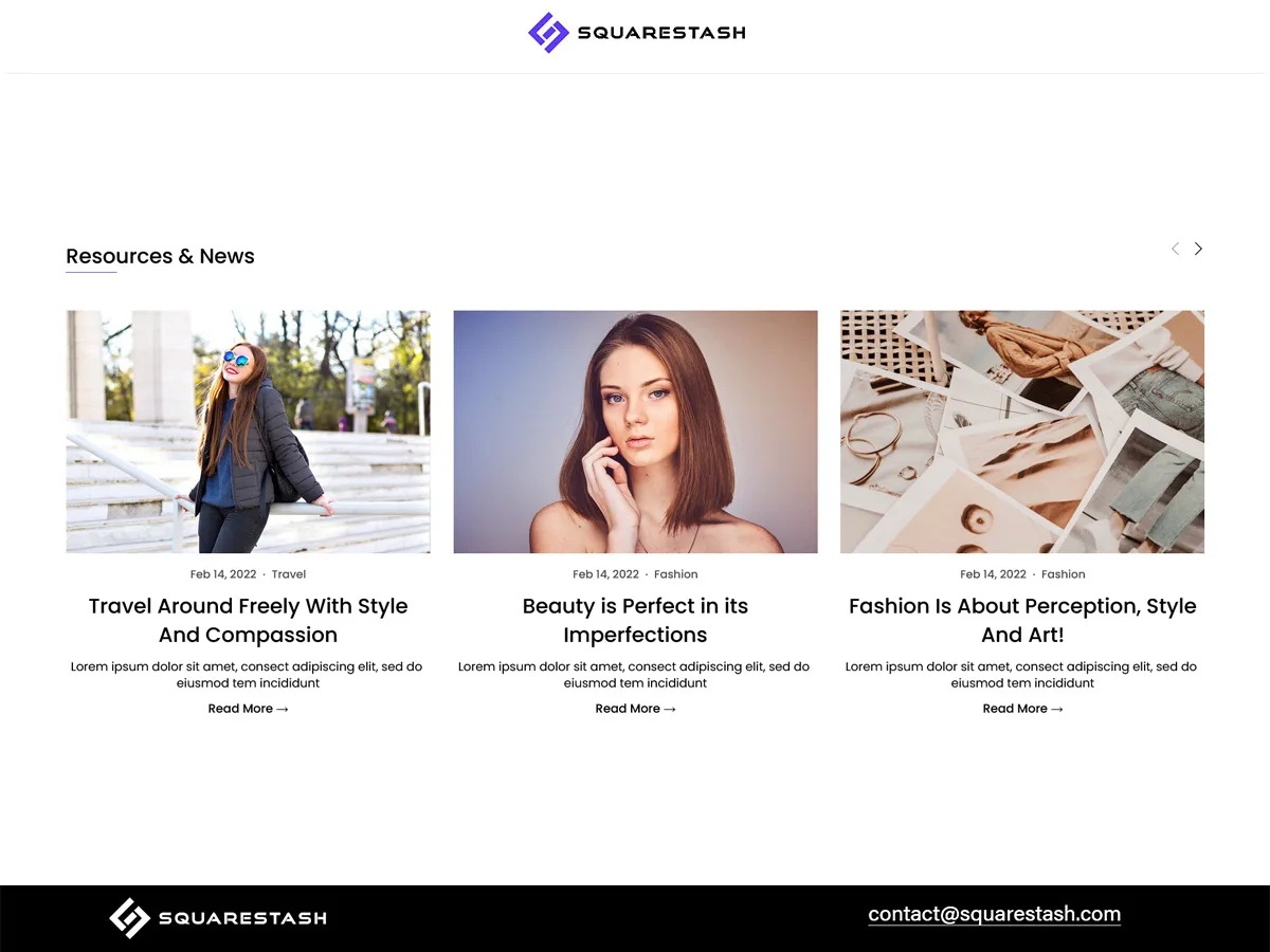 Squarespace Blog Grid Layout