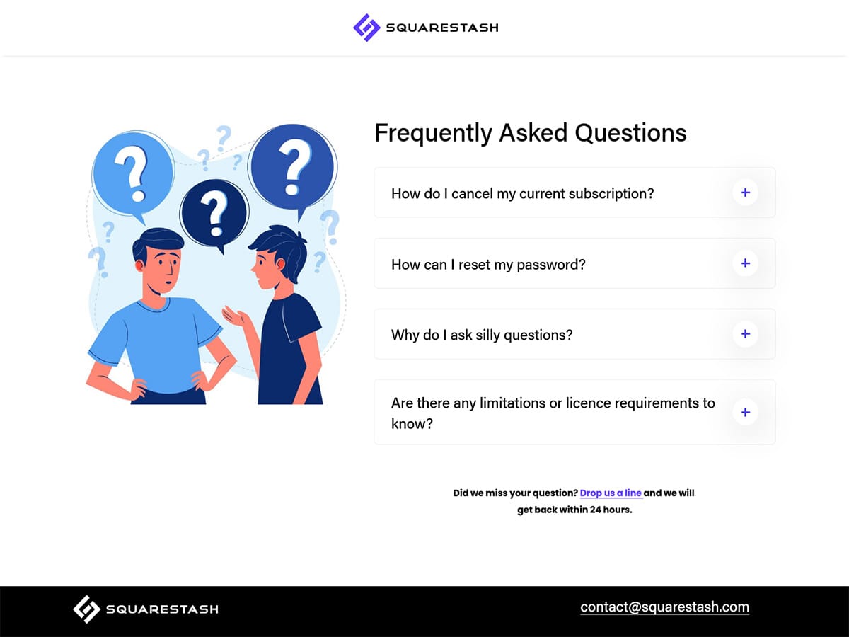 Squarespace Faq Plugin