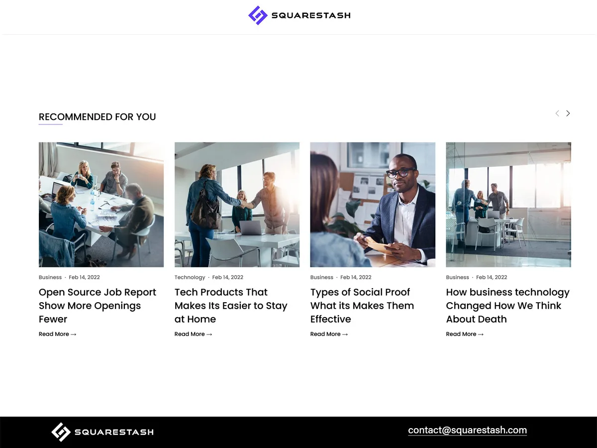 Squarespace Blog Grid Layout