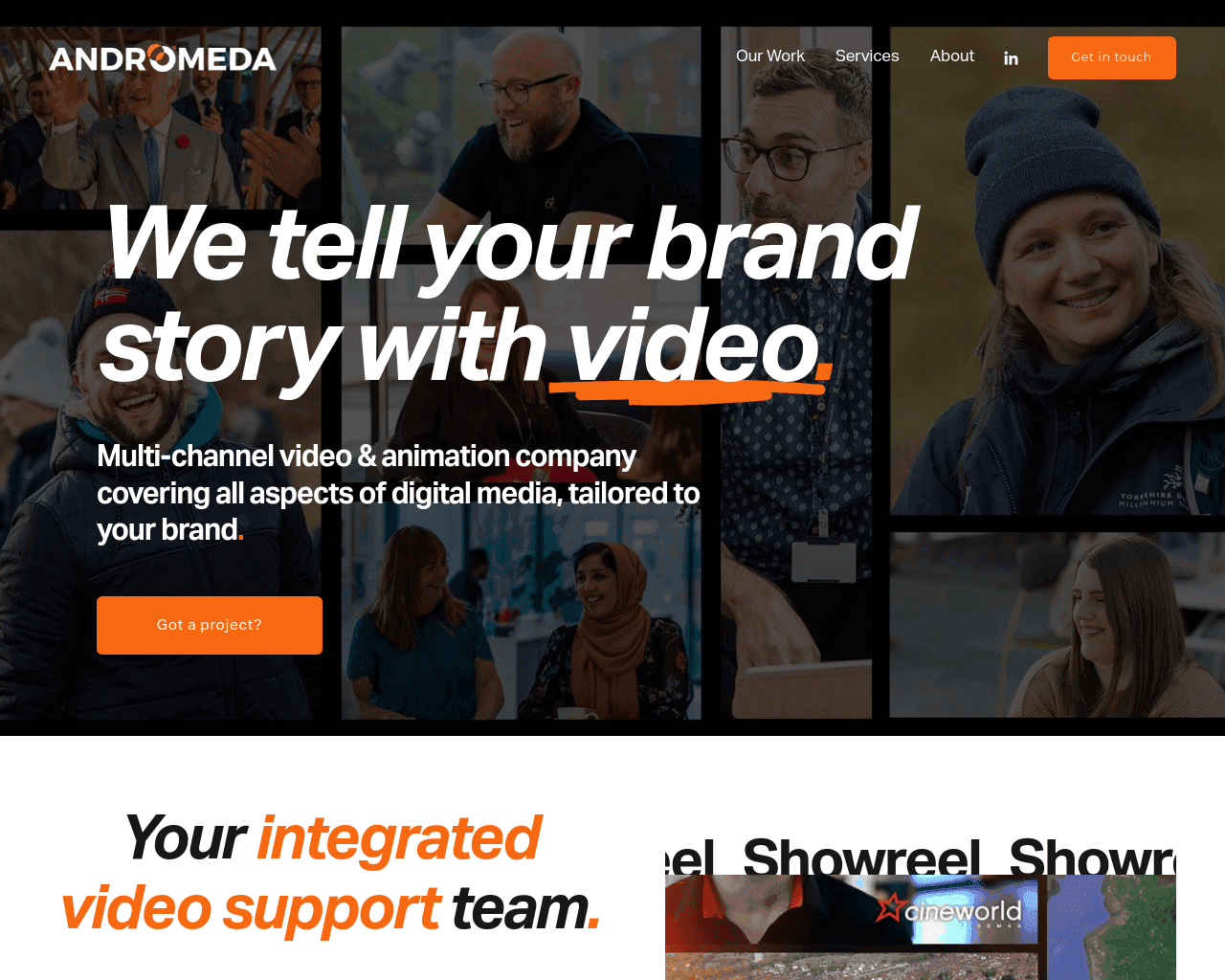 Video production websites