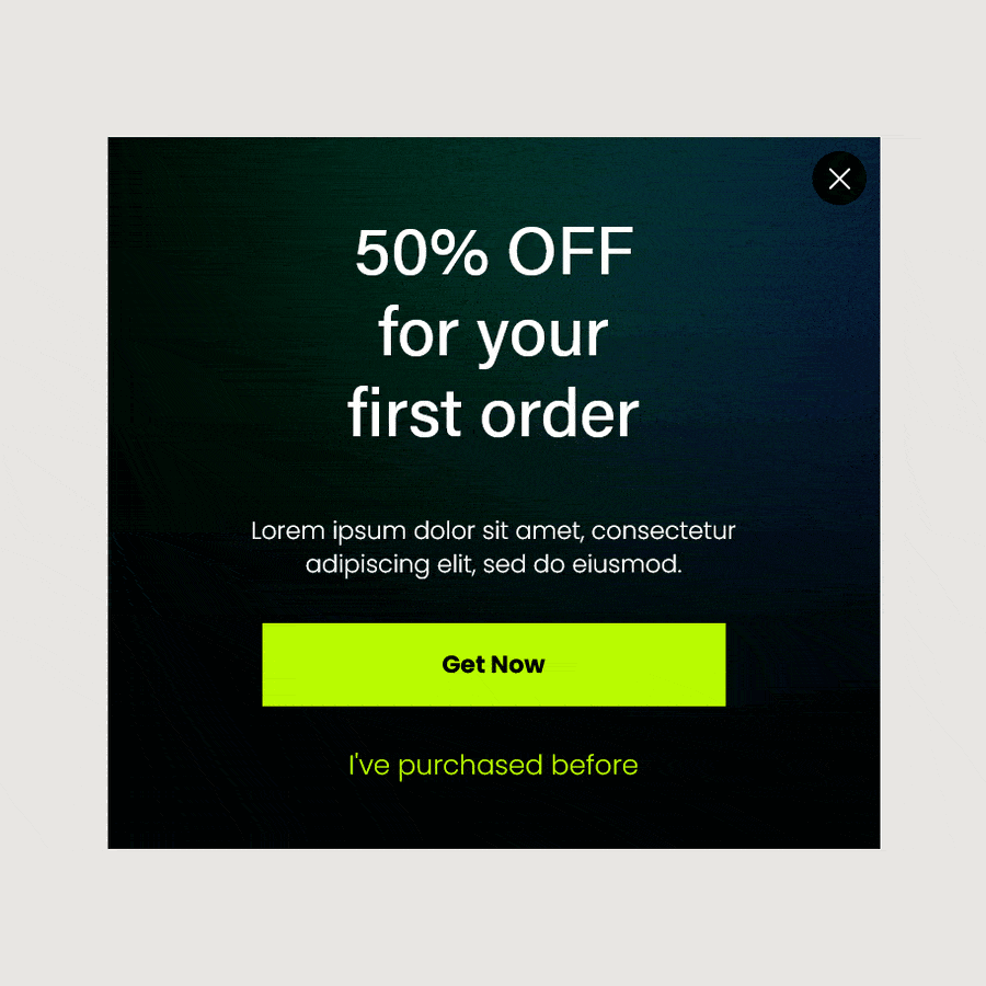 Multiple Promotional Pop-ups on Squarespace